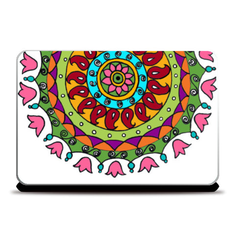 Colourful Mandala Art Design Laptop Skins