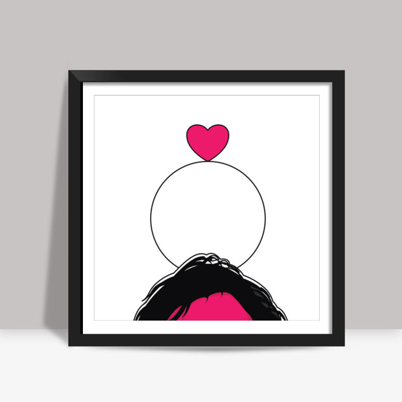 Desire for Love Square Art Prints