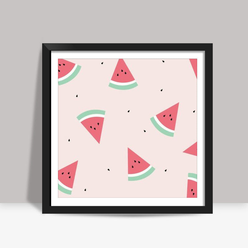 Watermelon Square Art Prints