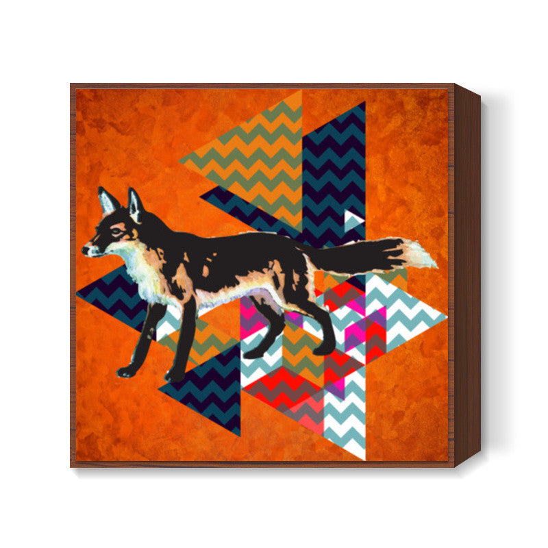 Inspector Fox Square Art | Lotta Farber