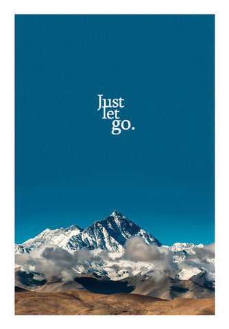 just let go Wall Art