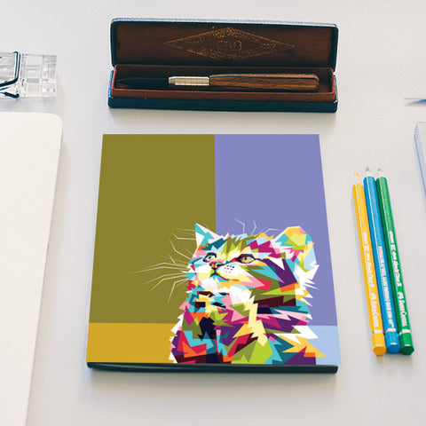 Colorfully Cat Hope Notebook
