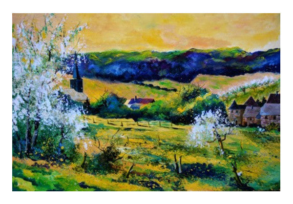 Wall Art, spring in matagne Wall Art