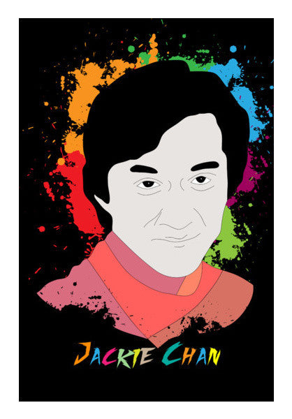 Jackie Chan Art PosterGully Specials