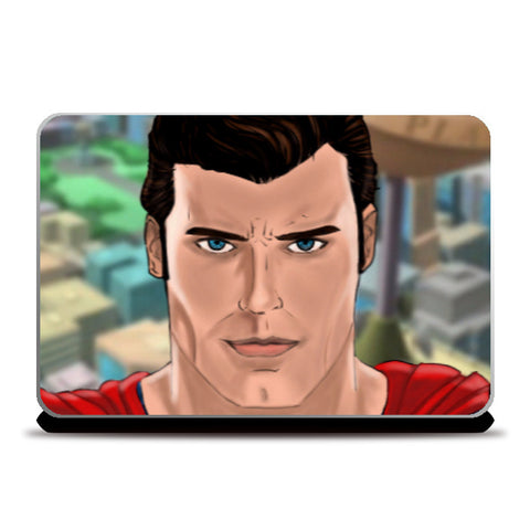 Laptop Skins, Superman in Metropolis Laptop Skin | Ehraz Anis, - PosterGully