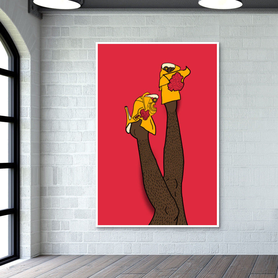 Hairy Legs! Wall Art