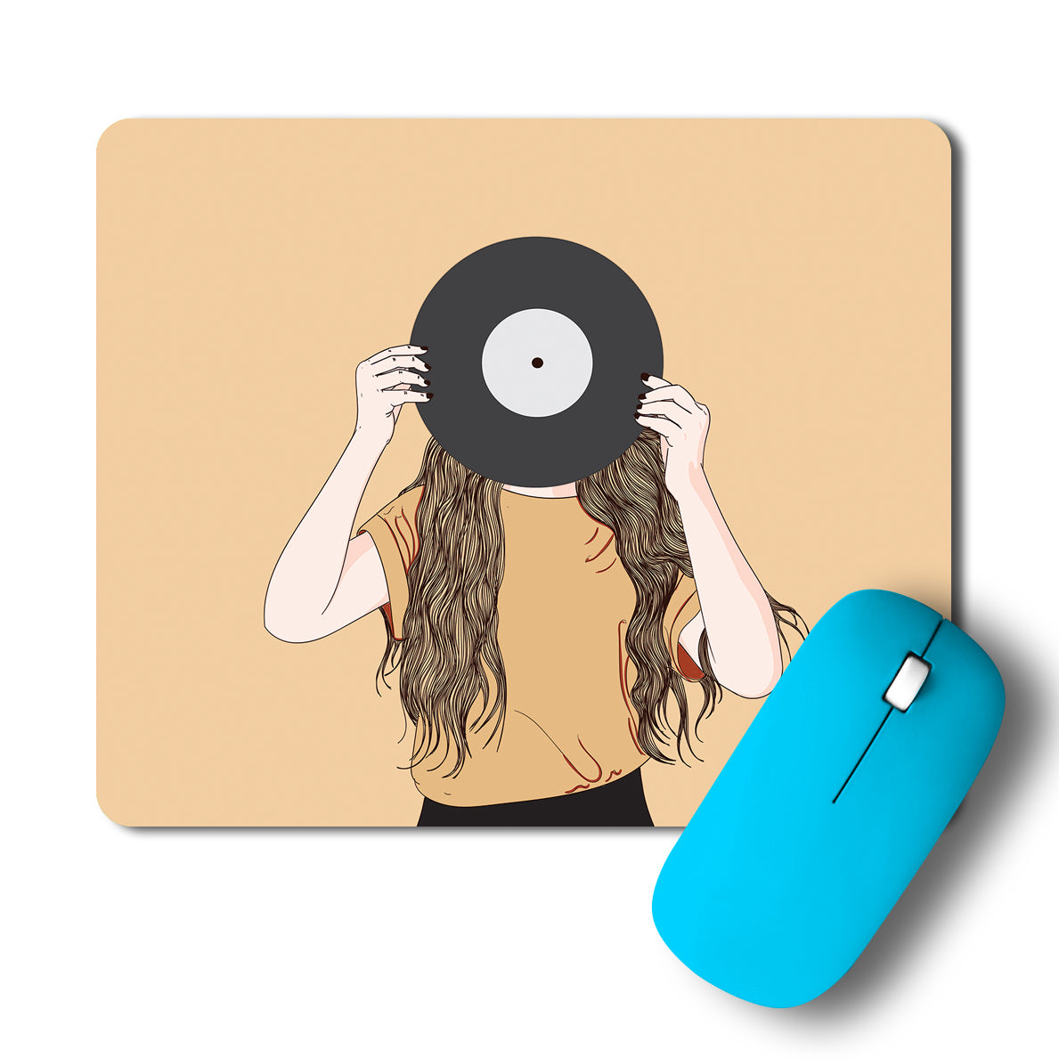 Music In Antiquity Minimal Artwork Mousepad