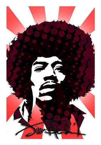 Jimi Hendrix Acid Wall Art PosterGully Specials