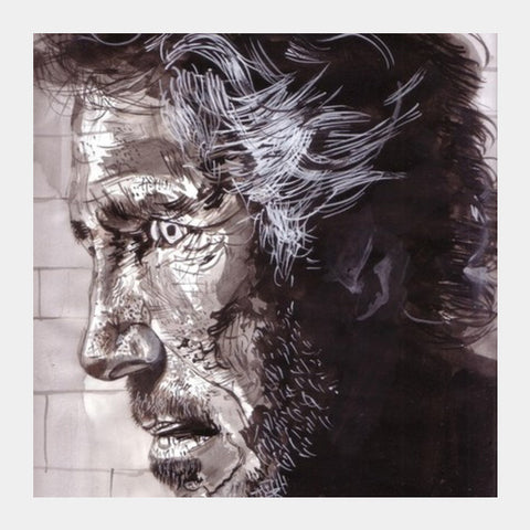 Square Art Prints, Roger Waters adds life to music and music to life Square Art Prints
