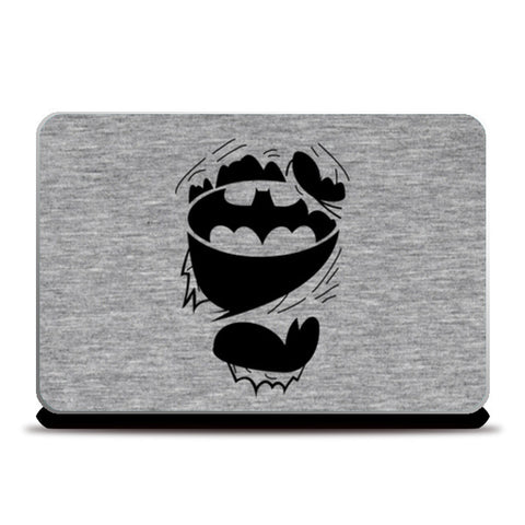 Batman The dark knight ripped off design Laptop Skins