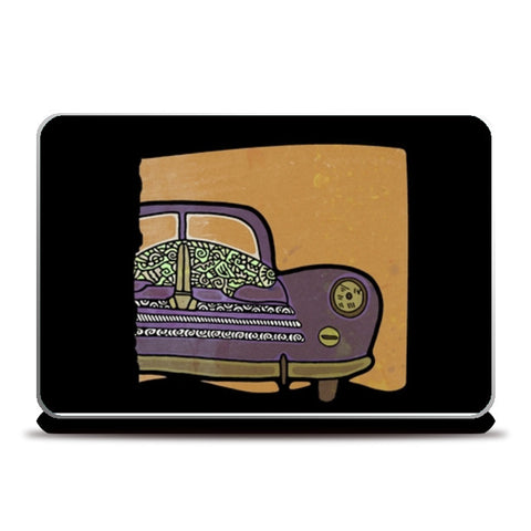 Laptop Skins, Vintage Car Zenscrawl Laptop Skin | Meghnanimous, - PosterGully