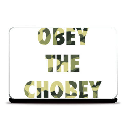 Laptop Skins, obey the chobey Laptop Skins