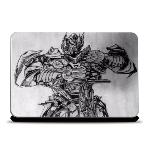 Laptop Skins, Optimus Prime Sketch Laptop Skin