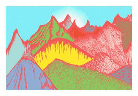 PosterGully Specials, Rocky Mountain High ! Wall Art