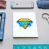 Super Dad Symbol Fathers Day | #Fathers Day Special  Notebook