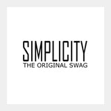 simple is swag 2 Square Art Prints