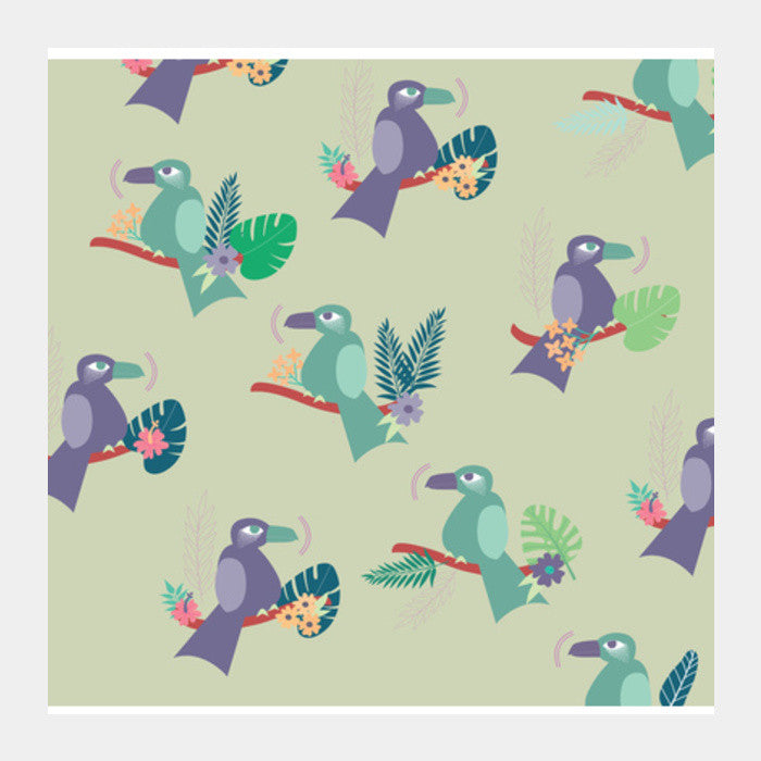 Natures Paradise Square Art Prints