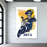 skull rider Wall Art