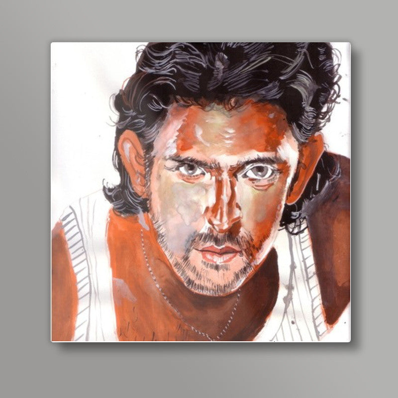 Hrithik Roshan is a dedicated superstar Square Art Prints