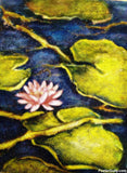 Wall Art, Lotus Pond Artwork