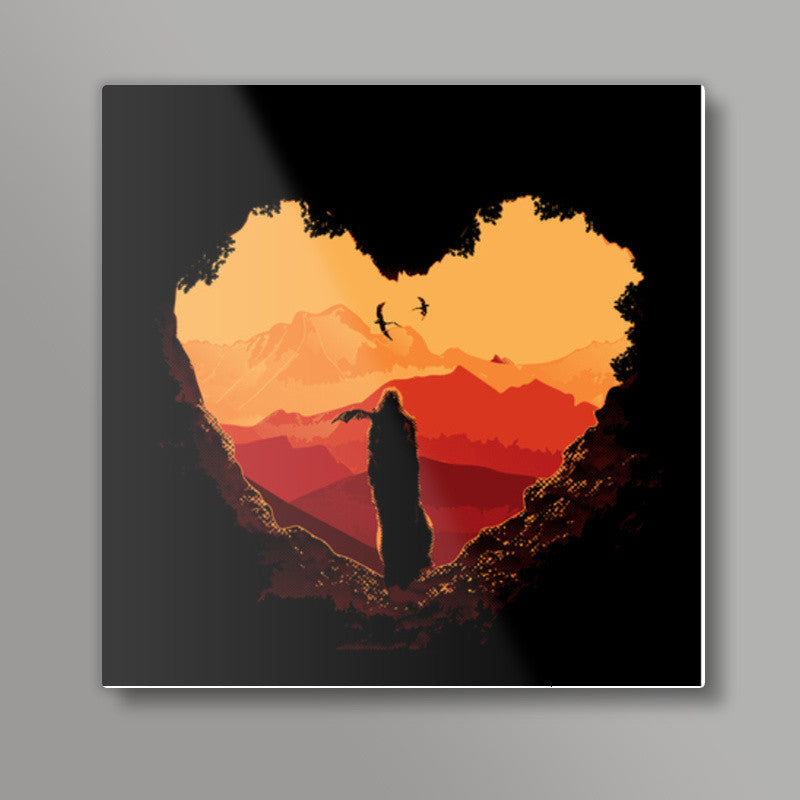 Mother of Dragons Square Art Prints