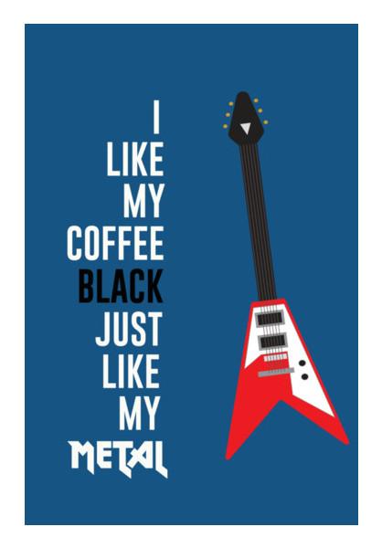 PosterGully Specials, Coffee with Music Wall Art