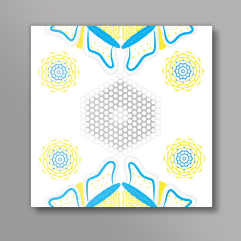 The Flutter-Fly Effect ! Square Art Prints