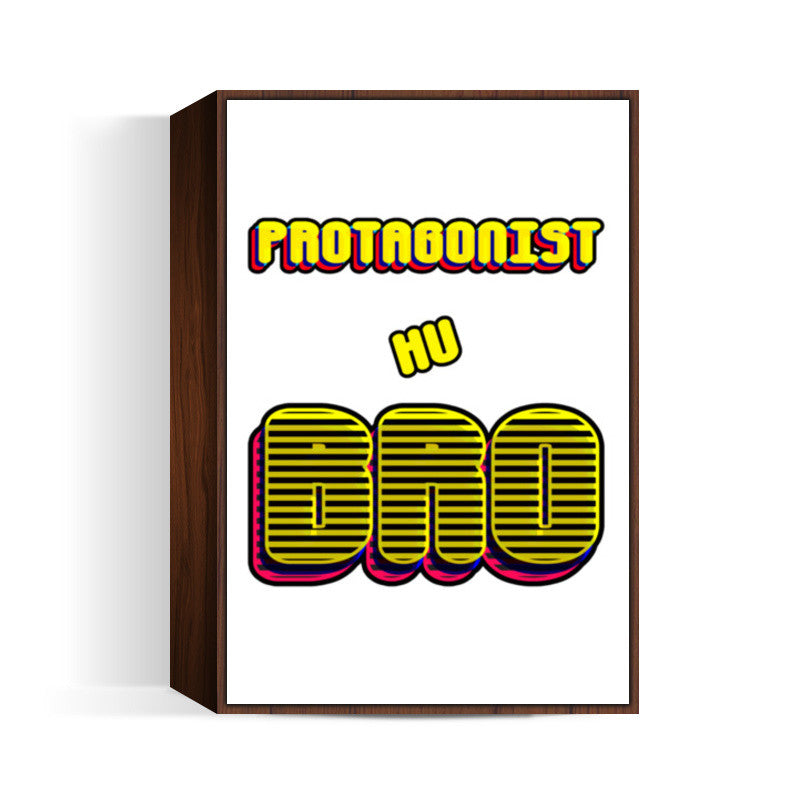 Protagonist Hu Bro Wall Art