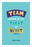 Wall Art, Team Spirit Poster | Chak De India #YRF #YRFMovies, - PosterGully