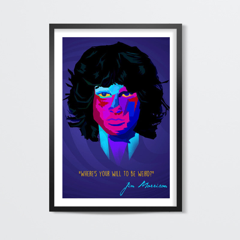 Jim Morrison POP Wall Art