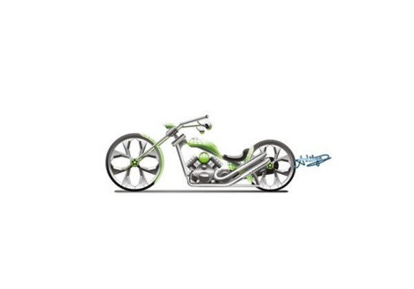 Wall Art, Green n Chrome : Bobber Wall Art