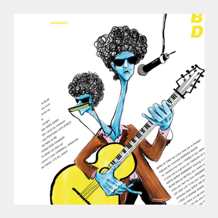 Bob Dylan Square Art Prints