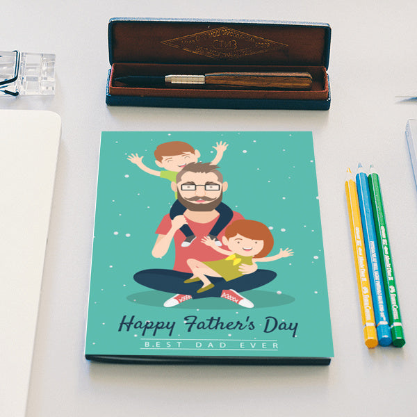 Kids Playing With Dad | #Fathers Day Special Notebook