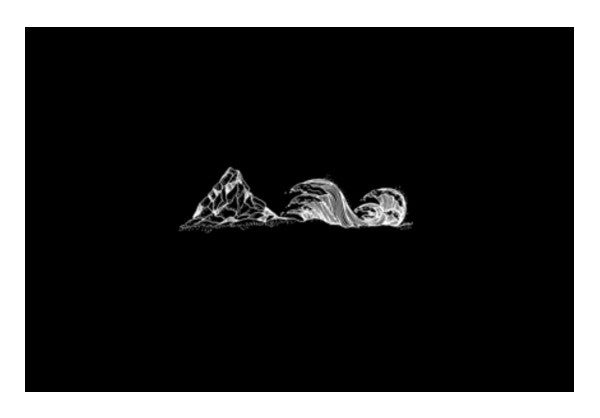 Ice-waves Wall Art