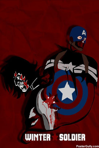 Brand New Designs, Captain America Cover Artwork