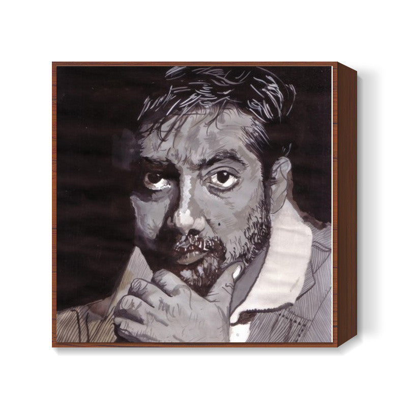 Bollywood director Anurag Kashyap is a passionate filmmaker Square Art Prints
