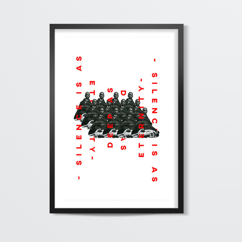 Silence :: Silence Wall Art