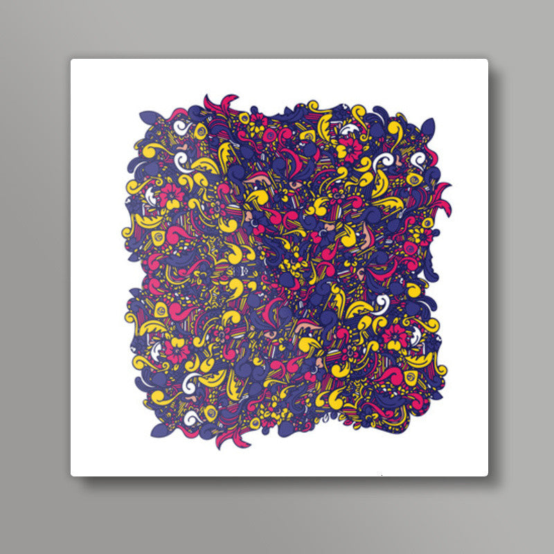 DOODLE Square Art Prints