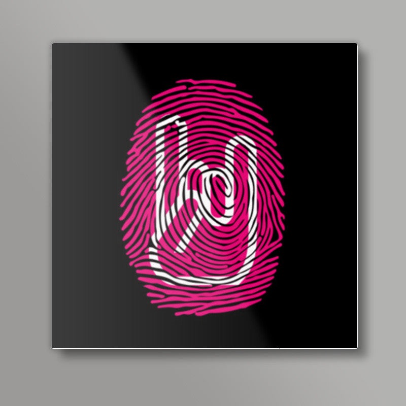 Thumping Rock Square Art Prints