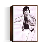 Bollywood superstar Amitabh Bachchan dances to the varied tunes of life Wall Art