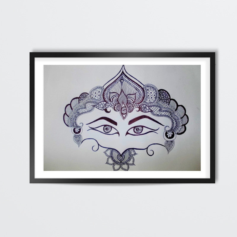 Women is POWER Doodle Wall Art