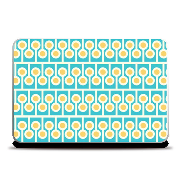 Yellow Lolypop Pattern Laptop Skins