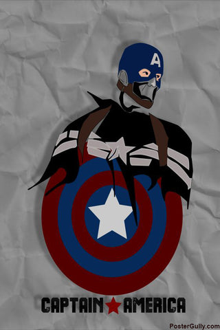 Brand New Designs, Captain America Texture Artwork