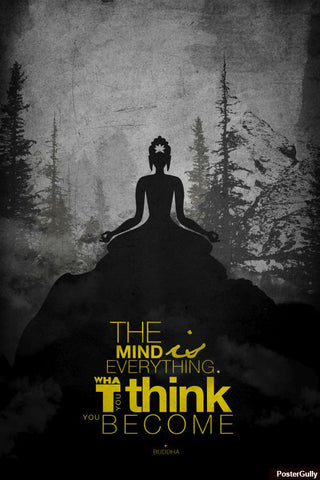 Brand New Designs, The Mind Is Everything Quote Artwork