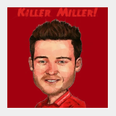 Killer Miller  Square Art Prints