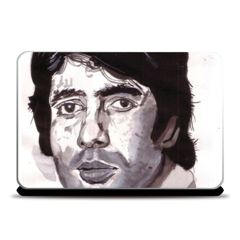 Bollywood superstar Amitabh Bachchan is a dedicated, talented and legendary actor Laptop Skins
