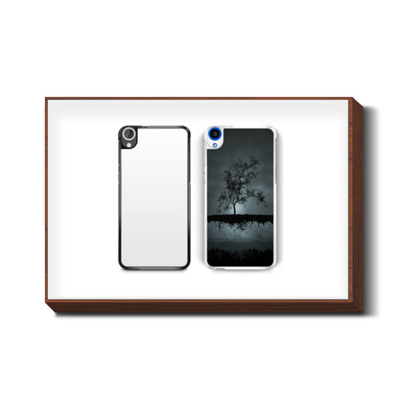 HTC Desire 820 2dCase Mockup back Wall Art