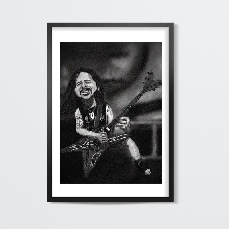 Dimebag Darrell Caricature / Pantera