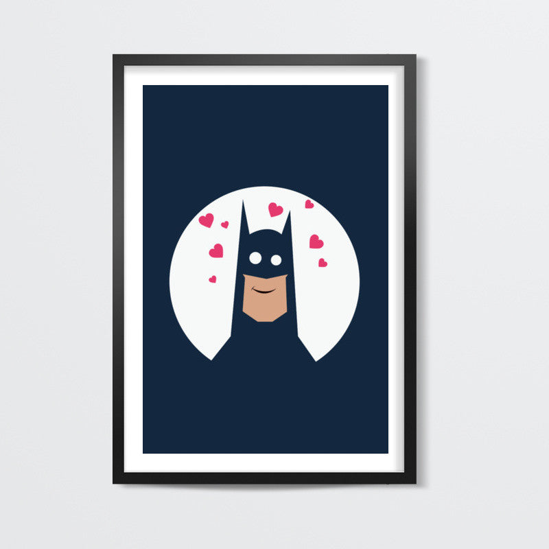 Batman Love Wall Art