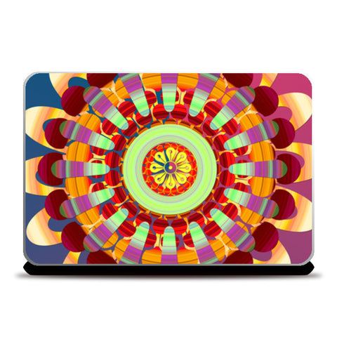 Colorful Mandala Laptop Skins